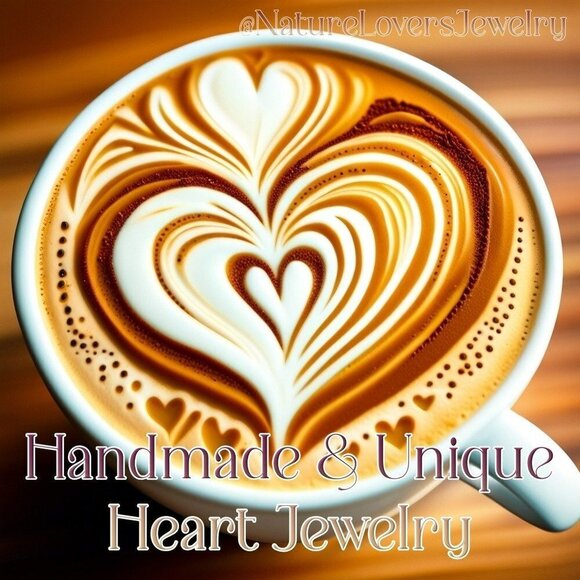 Shop for Your Sweetheart! Unique Heart Jewelry! Handmade + One-of-a-kind Pieces! - Picture 1 of 4